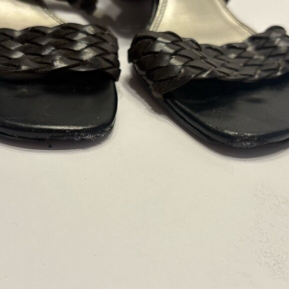 Life Stride Women's Black Open Toe Mule Slide Sandal Slip-On Size 7 FLAW - Picture 2 of 10